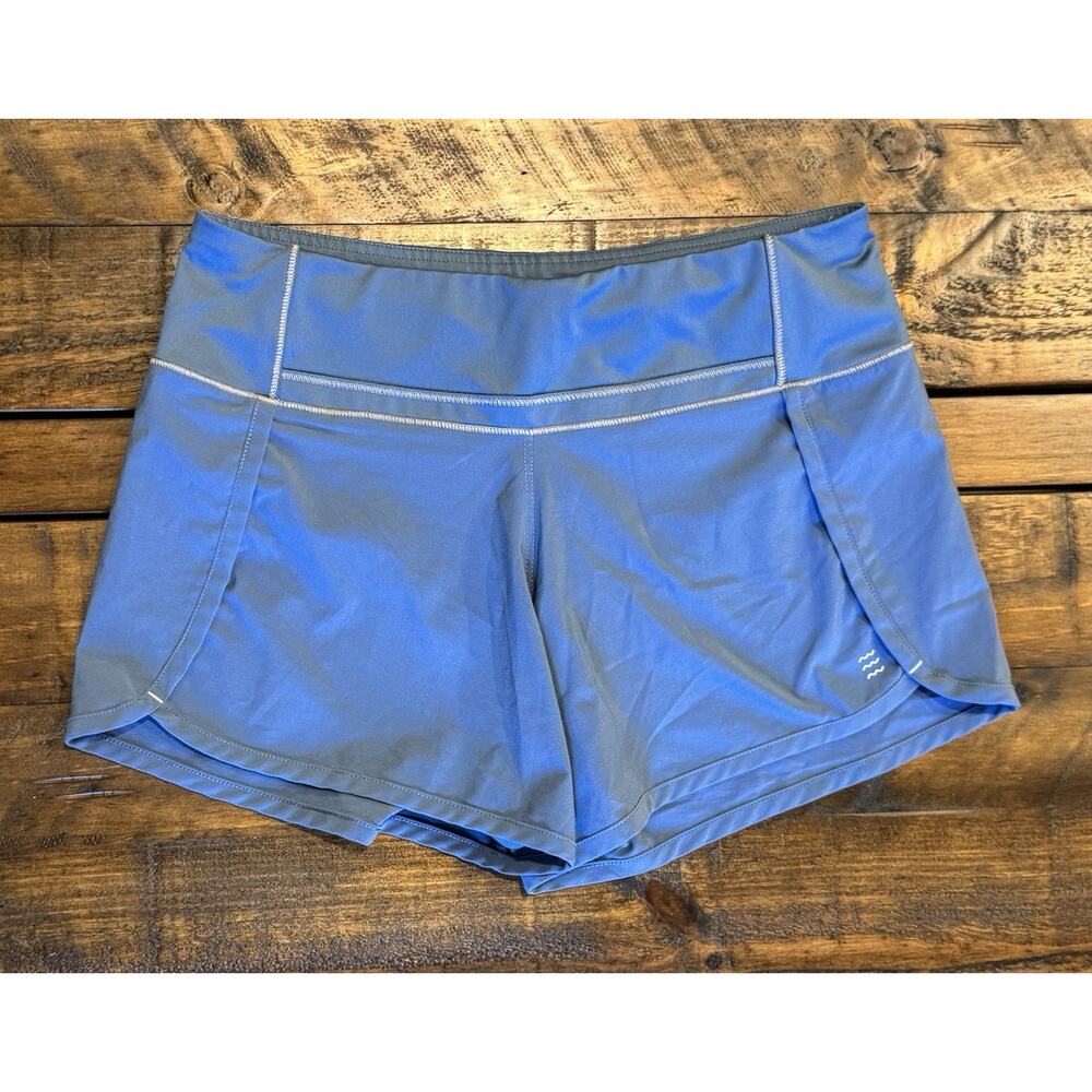 Free Fly Women's Bamboo Lined Breeze Shorts Size Small in Blue 4" Inseam